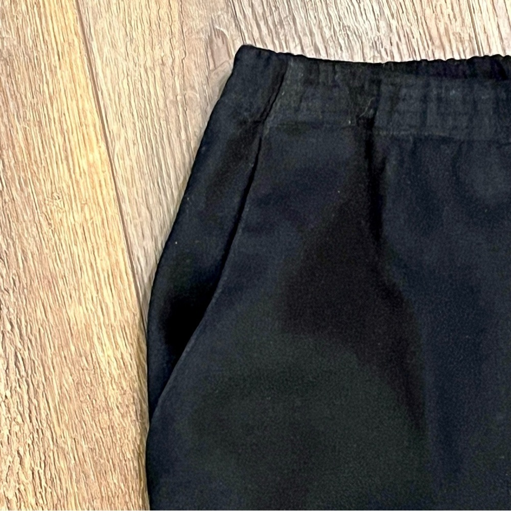 Vtg KORET Wool Pants Women’s Petites 26x28 Black Straight Leg Pockets Lined - Picture 6 of 15